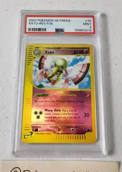 Xatu 35/144 - Skyridge Set *PSA 9 - MINT* Reverse Holo Pokemon Card - Image 3