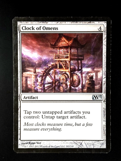 MTG - Clock of Omens - LP - Core Set 2013 (M13) #202 - Uncommon - EN - REG - Image 1