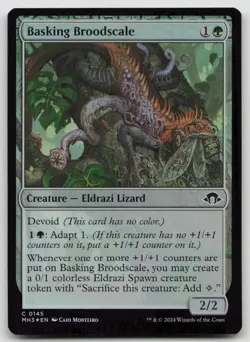 Basking Broodscale MH3 #145 C Foil NM - Image 1