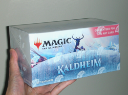 2021 MTG Kaldheim Set Boosters Box Made in Japan Factory Sealed (30 Packs) - Image 1