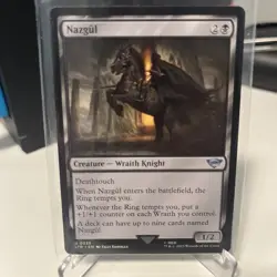 Nazgul (0335) - U - Creature - Wraith Knight - Normal - Universes Beyond: The Lo - Image 1
