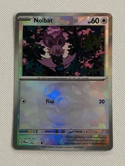 Noibat (Master Ball Pattern) 090/131 Sv: Prismatic Evolutions Pokemon TCG NM - Image 1