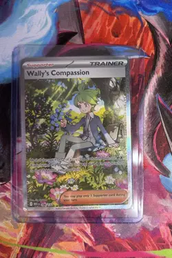 Wally's Compassion SIR Trainer Card 186/132 Pokemon TCG Mega Evolution - Image 1