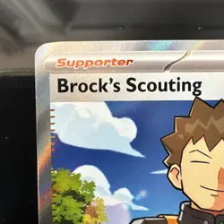 Brock's Scouting 179/159 Journey Together Ultra Rare Full Art Pokemon - Image 2