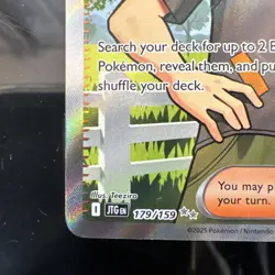 Brock's Scouting 179/159 Journey Together Ultra Rare Full Art Pokemon - Image 4