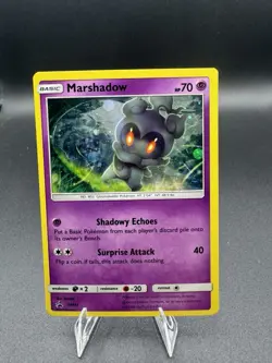 Marshadow SM93 Sun & Moon Black Star Promo Holo Pokemon Card NM/LP - Image 1