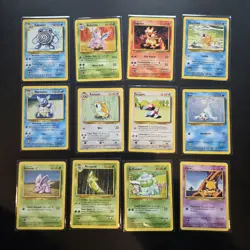 Pokemon Bundle Joblot - 70x Complete Com/Uncom Base Set No Duplicates - Image 5