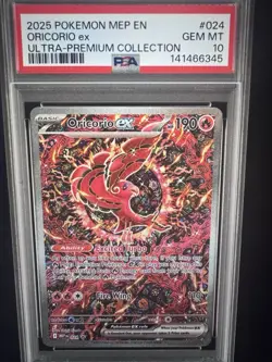 2025 Pokemon Oricorio ex #024 PSA 10 GEM MINT - Ultra-Premium Collection - Image 1