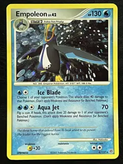 Pokemon Empoleon Holo - Diamond & Pearl -4/130 LP - Image 1