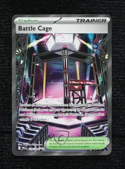 Battle Cage Ultra Rare Pokemon Phantasmal Flames PFL #116 - Image 1