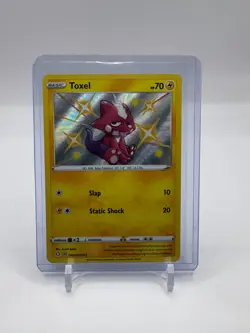 Toxel SV041/SV122 Shiny Holo Shining Fates Pokemon Card - Image 1