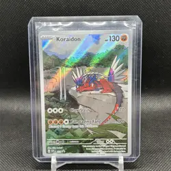 Koraidon SVP 014 Scarlet & Violet Black Star Promo Full Art Holo Pokemon TCG NM - Image 1