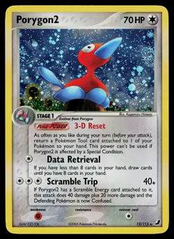 Pokemon Card - Porygon2 Unseen Forces 12/115 Holo - Image 1