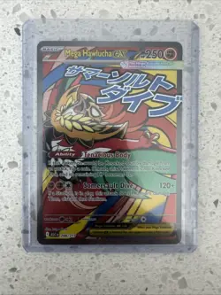 Pokemon TCG Mega Hawlucha Ex 268/217 Ascended Hero’s Pack Fresh NM English - Image 1