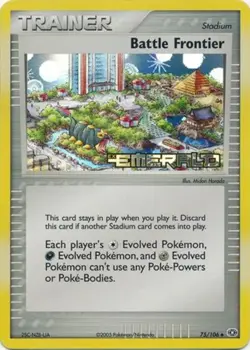 1x Battle Frontier - 75/106 - Uncommon - Reverse Holo Lightly Played Pokemon EX - Image 1