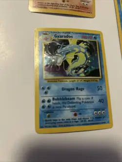 Pokemon Vintage Holo Lot - Gyarados, Vaporeon, Moltres, Machamp - WOTC - Played - Image 3