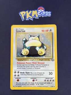 Pokemon TCG Snorlax Jungle 11/64 Holo Rare HP. - Image 1