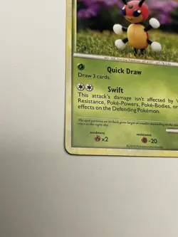 Ledian - 25/123 - Rare NM Heart Gold Soul Silver Pokemon ZRG TCG 2010 - Image 4