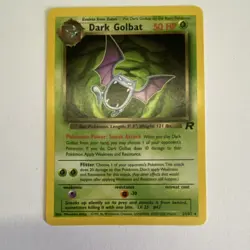 Pokemon Dark Golbat 50 HP Rare 24/82 Team Rocket 2000 Wizards English TCG - Image 1