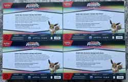 Lot of 4 Pokemon Prismatic Evolutions Accessory Pouch Special Collection *NEW* - Image 2