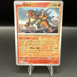 Entei 30/197 Reverse Holo Rare TCG Pokemon NM - Image 1