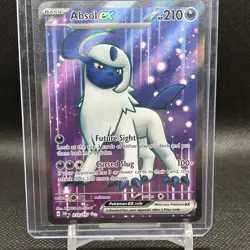 Absol EX 214/197, Ultra Rare, Obsidian Flames, Pokemon TCG, Pack Fresh, NM+ - Image 1