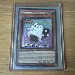 Yu-Gi-Oh! Marshmao Yummy Secret Rare DOOD-EN024 1st Edition - Image 1