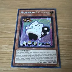Yu-Gi-Oh! Marshmao Yummy Secret Rare DOOD-EN024 1st Edition - Image 2