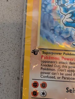 Pokemon TCG Machamp 1st Edition Holo 8/102 Rare Factory Sealed Holographic - Image 5
