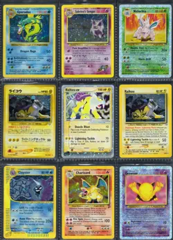 💦 Lot of 99 ONLY HOLOS Vintage Pokemon Collection Lot Binder-Raikou Ex & more!! - Image 2