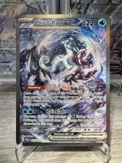 Chien-Pao ex 261/193 Paldea Evolved Special Illustration Rare Pokemon Card NM - Image 1