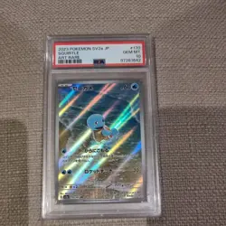 Pokemon Card PSA 10 Squirtle 170/165 sv2a Japanese 151 AR Art Rare Holo 2023 - Image 1