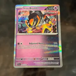 Iron Boulder 071/142 Pokemon Card Pokemon TCG Holo - Image 1