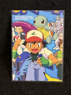 Topps Pokemon Tv Animation Series Jesse Textured Foil Card - Image 2