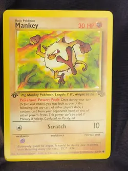 Pokemon 1st Edition Fossil and Jungle Lot Of 12 Cards Common And Uncommon NM-LP - Image 3