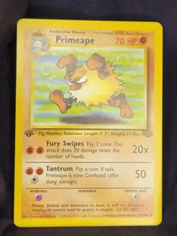 Pokemon 1st Edition Jungle WOTC Vintage Lot Of 3 Uncommon Cards NM-LP - Image 3