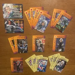 Overpower - Black Cat Hero Card + Special Cards - Spider-Man - 18 Cards in Total - Image 1