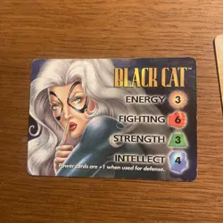 Overpower - Black Cat Hero Card + Special Cards - Spider-Man - 18 Cards in Total - Image 2