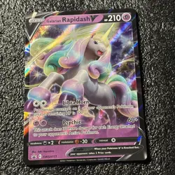 Galarian Rapidash V SWSH111 SWSH: Sword & Shield Promo Cards Holo - Image 3