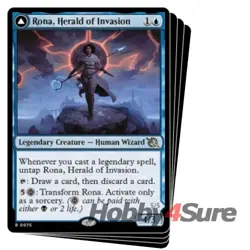 Rona, Herald Of Invasion X4 M/NM Magic: The Gathering MTG March Of The Machine - Image 1