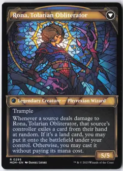 Rona, Herald of Invasion (Showcase) R March of the Machine 295 LP - Image 2