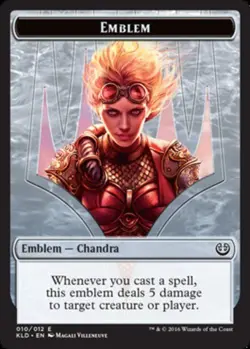 Emblem - Chandra - Kaladesh #010/012 MTG Magic The Gathering - Image 1