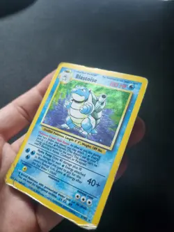 Pokemon - Base Set Unlimited 1999 WOTC - Blastoise 2/102 Holo Rare - DMG - Image 2