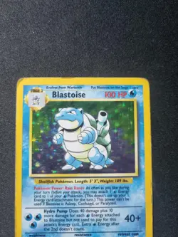 Pokemon - Base Set Unlimited 1999 WOTC - Blastoise 2/102 Holo Rare - DMG - Image 5