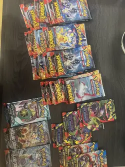 pokemon packs lot from vending machines, SS, JT, PF, SC - Image 1