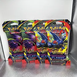 (4) Pokemon Mega Evolution Phantasmal Flames Sleeved Booster Packs Fast Ship 4X - Image 3