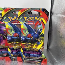 (4) Pokemon Mega Evolution Phantasmal Flames Sleeved Booster Packs Fast Ship 4X - Image 5