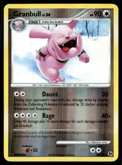 2008 Diamond & Pearl - Great Encounters Reverse Holo Granbull #39 - Image 1