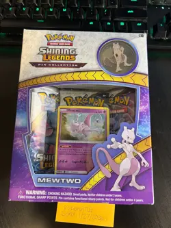 Pokemon TCG: Shining legends Pin Collection Mewtwo. Factory Sealed, Rare! - Image 1