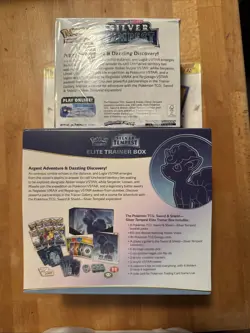 Pokemon TCG Silver Tempest Booster Box + Elite Trainer Box BOTH MINT CONDITION - Image 5
